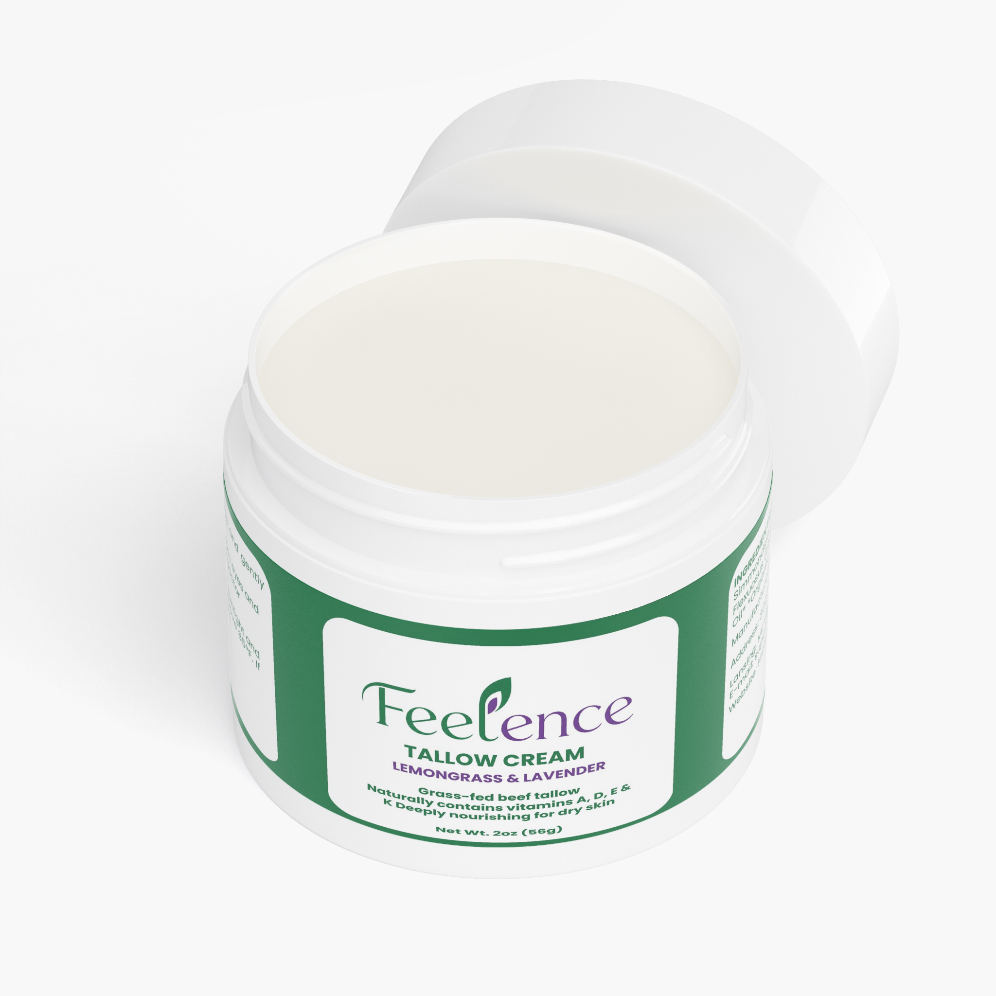 Tallow Cream Lemongrass & Lavender