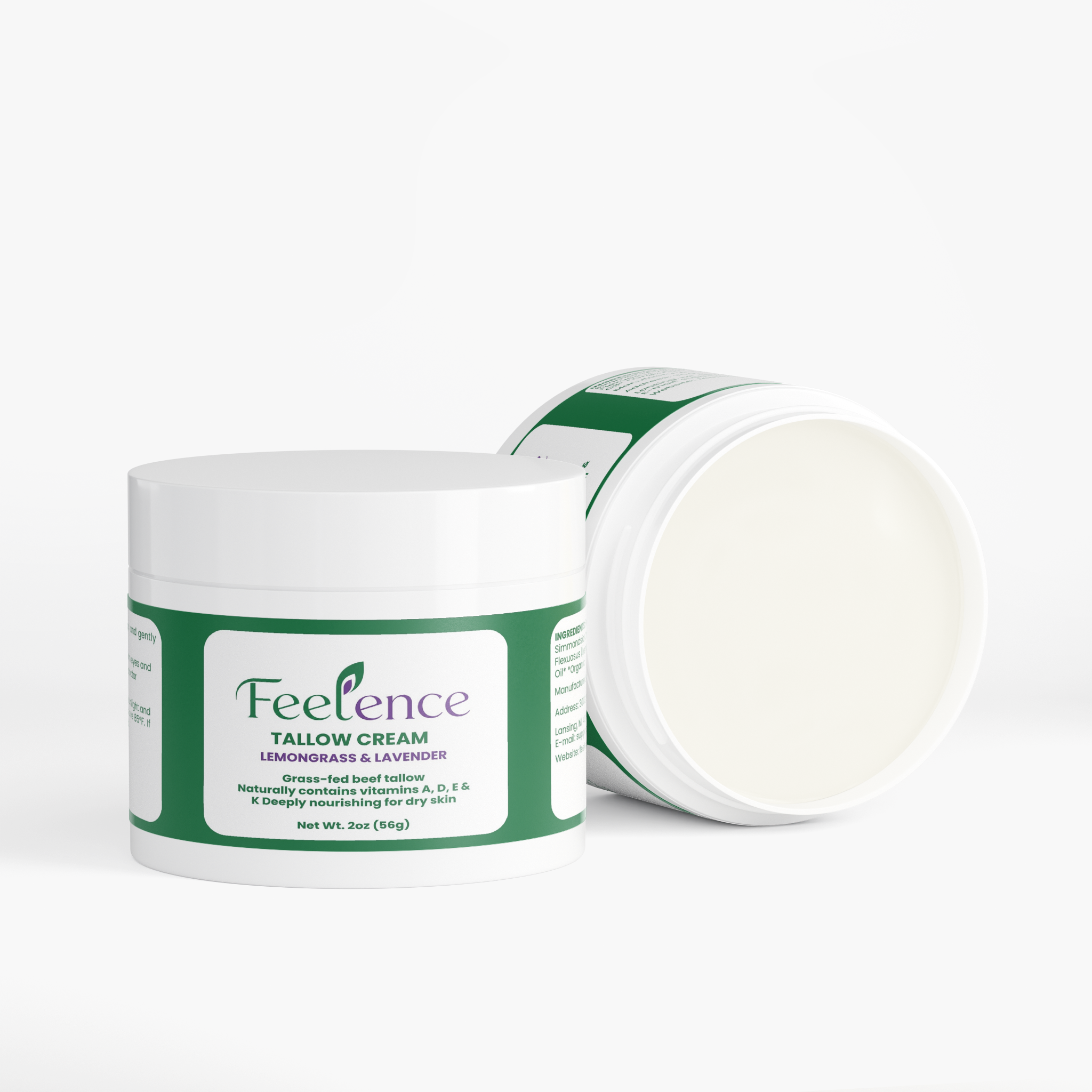 Tallow Cream Lemongrass & Lavender