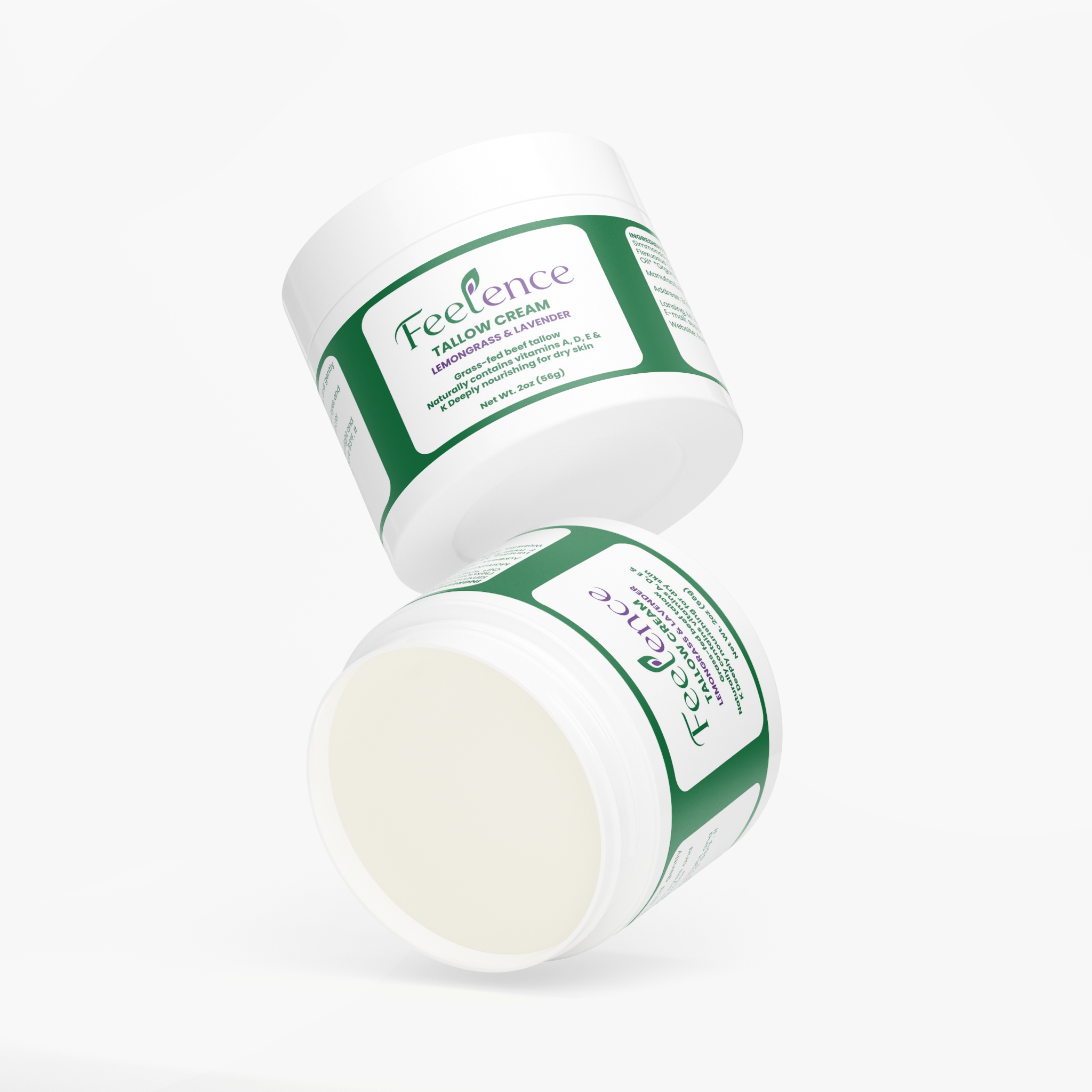Tallow Cream Lemongrass & Lavender